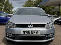 Used VW Polo Match 90 HP (66 kW) 2016 Silver Hatchback