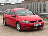 Used VW Golf VII S 2013 Red Hatchback