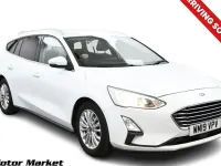 Used Ford Focus Titanium 125 HP (91 kW) 2019 White Estate