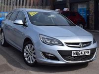 Used Vauxhall Astra Elite 115 HP (84 kW) 2015 Silver Estate