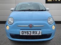 Used Fiat 500 69 HP (50 kW) 2013 Blue Hatchback