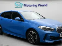 Used BMW 118 M Sport 136 HP (100 kW) 2021 Blue Hatchback