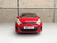 Used Kia Rio 2015 Red Hatchback