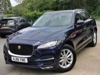 Used Jaguar F-Pace Prestige 180 HP (132 kW) 2016 Blue SUV