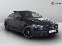 Used Mercedes CLA250e AMG line 2023 Black Sedan