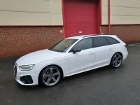 Used Audi A4 Black Edition 190 HP (139 kW) 2020 White Estate