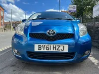 Used Toyota Yaris 101 HP (74 kW) 2011 Blue Hatchback