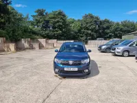 Used Dacia Sandero Comfort 88 HP (64 kW) 2018 Blue Hatchback