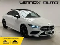 Used Mercedes CLA250e AMG Line Premium Plus 218 HP (160 kW) 2022 White Coupe