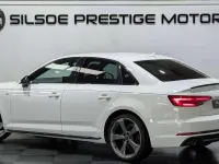 Used Audi A4 Black Edition 150 HP (110 kW) 2018 White Sedan