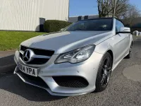 Used Mercedes E250 AMG 2014 Silver Cabriolet