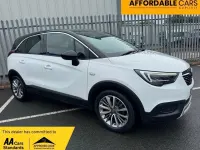 Used Vauxhall Crossland X SRi 83 HP (61 kW) 2020 White SUV
