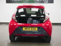 Used Toyota Aygo x-style 69 HP (50 kW) 2017 Red Hatchback