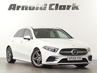 Used Mercedes A200 AMG line 163 HP (119 kW) 2019 White Hatchback