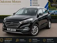 Usado Hyundai Tucson SE 141 CV (103 kW) 2018 Negro SUV