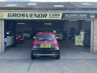 Used Fiat 500 Lounge 69 HP (50 kW) 2016 Black/red Hatchback