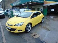 Used Vauxhall Astra GTC SRi 2012 Yellow Hatchback