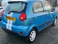 Used Chevrolet Matiz SE 51 HP (37 kW) 2009 Blue Hatchback
