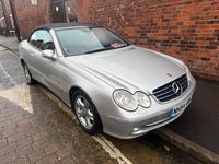 Used Mercedes CLK200 Avantgarde 2004 Silver Cabriolet