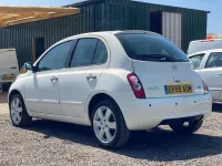 Used Nissan Micra Acenta 2009 White Hatchback