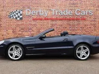 Used Mercedes SL350 2008 Blue Cabriolet