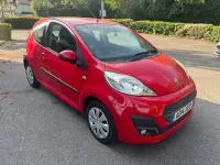 Used Peugeot 107 Active 68 HP (50 kW) 2014 Red Hatchback