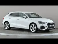 Used Audi A3 e-tron S-Line 2021 White Hatchback