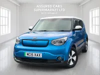 Used Kia Soul EV 80 kW (109 HP) 2015 Blue SUV