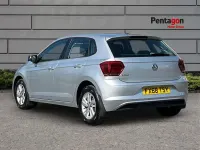 Used VW Polo SE 94 HP (69 kW) 2018 Silver Hatchback