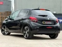 Used Peugeot 208 GT-line 110 HP (80 kW) 2019 Black Hatchback