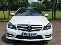 Used Mercedes C180 Sport Edition 2015 White Coupe