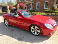 Used Mercedes SL350 2009 Red Cabriolet