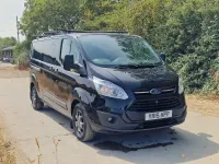 Used Ford Transit Custom Limited 125 HP (91 kW) 2015 Black Van