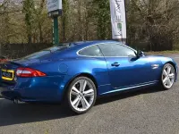 Used Jaguar XKR Supercharged 510 HP (375 kW) 2012 Kynate blue Coupe