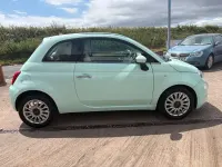 Used Fiat 500 Lounge 69 HP (50 kW) 2018 Green Hatchback