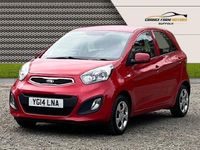Used Kia Picanto 68 HP (50 kW) 2014 Red Hatchback