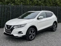 Used Nissan Qashqai N-Connecta 110 HP (80 kW) 2017 White SUV