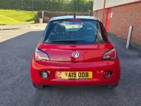 Used Vauxhall Adam 70 HP (51 kW) 2019 Red Hatchback