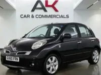 Used Nissan Micra N-TEC 86 HP (63 kW) 2010 Black Hatchback