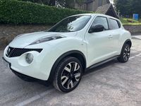 Usado Nissan Juke N-TEC 110 HP (80 kW) 2013 Branco SUV