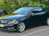 Used Mercedes C180 AMG 2012 Black Coupe