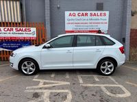 Used Skoda Rapid SE 110 HP (80 kW) 2016 White Hatchback