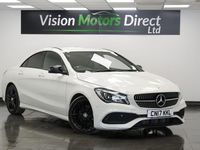 Used Mercedes CLA180 AMG line 122 HP (89 kW) 2016 White Sedan