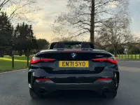 Used BMW 420 Cabriolet M Sport 184 HP (135 kW) 2022 Black Cabriolet