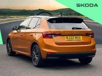Used Skoda Fabia Colour Edition 95 HP (69 kW) 2022 Orange Hatchback