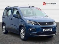 Used Peugeot Rifter Allure 131 HP (96 kW) 2019 Blue MPV