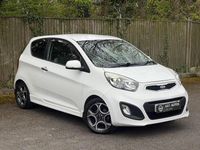 Used Kia Picanto 84 HP (61 kW) 2014 White Hatchback
