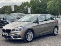 Used BMW 216 Active Tourer Luxury Line 116 HP (85 kW) 2015 Silver MPV