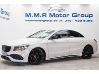 Used Mercedes CLA180 AMG line 120 HP (88 kW) 2018 White Coupe