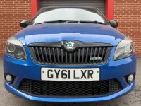 Used Skoda Fabia vRS 180 HP (132 kW) 2011 Blue Hatchback
